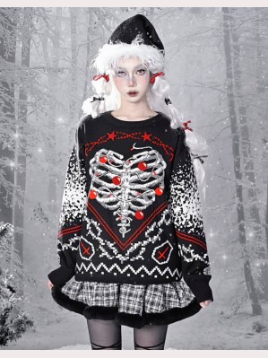 Winter Carol Sweater by Blood Supply (BSY125)